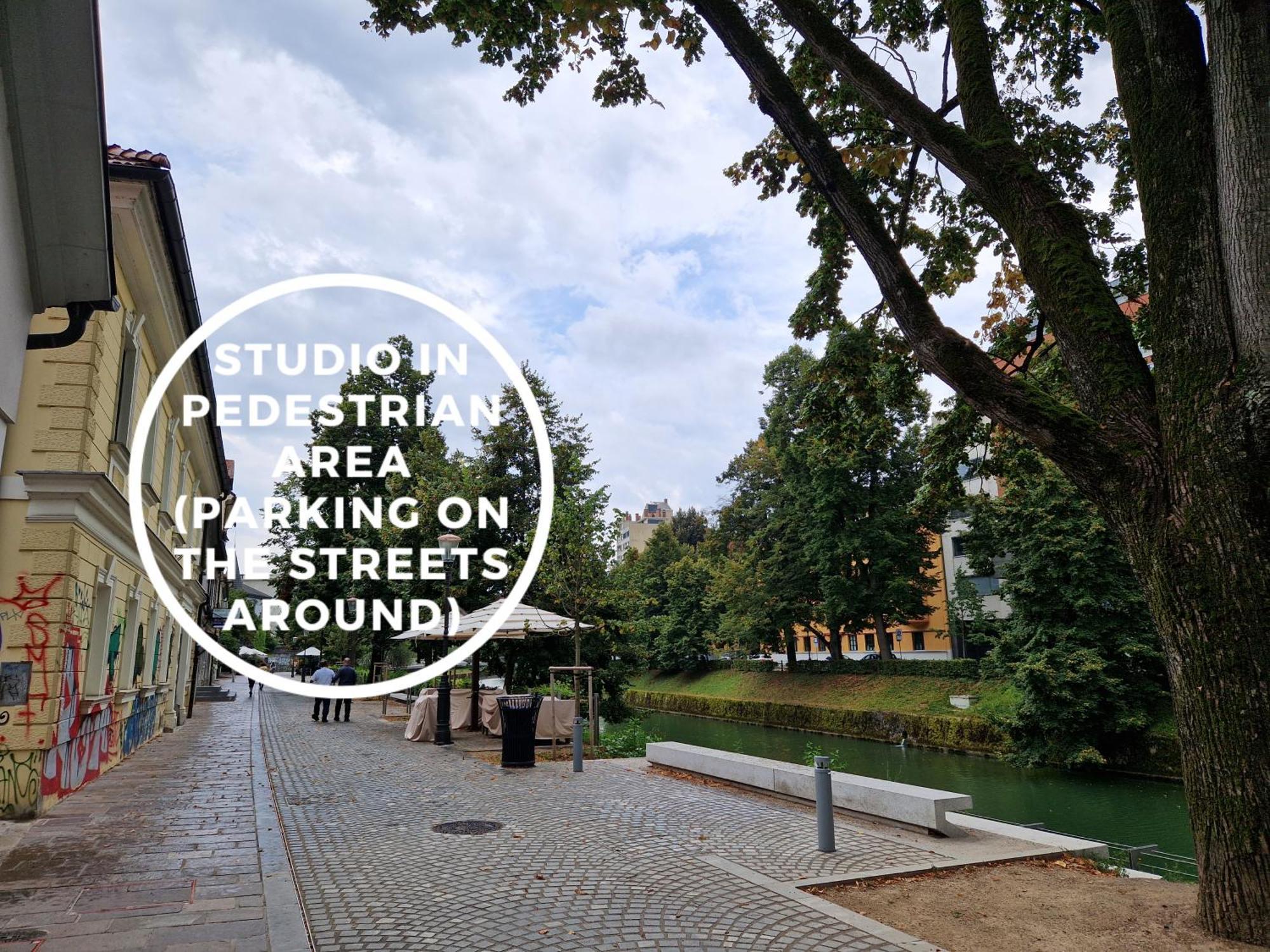 Cube Studio By The River Ljubljana Ngoại thất bức ảnh